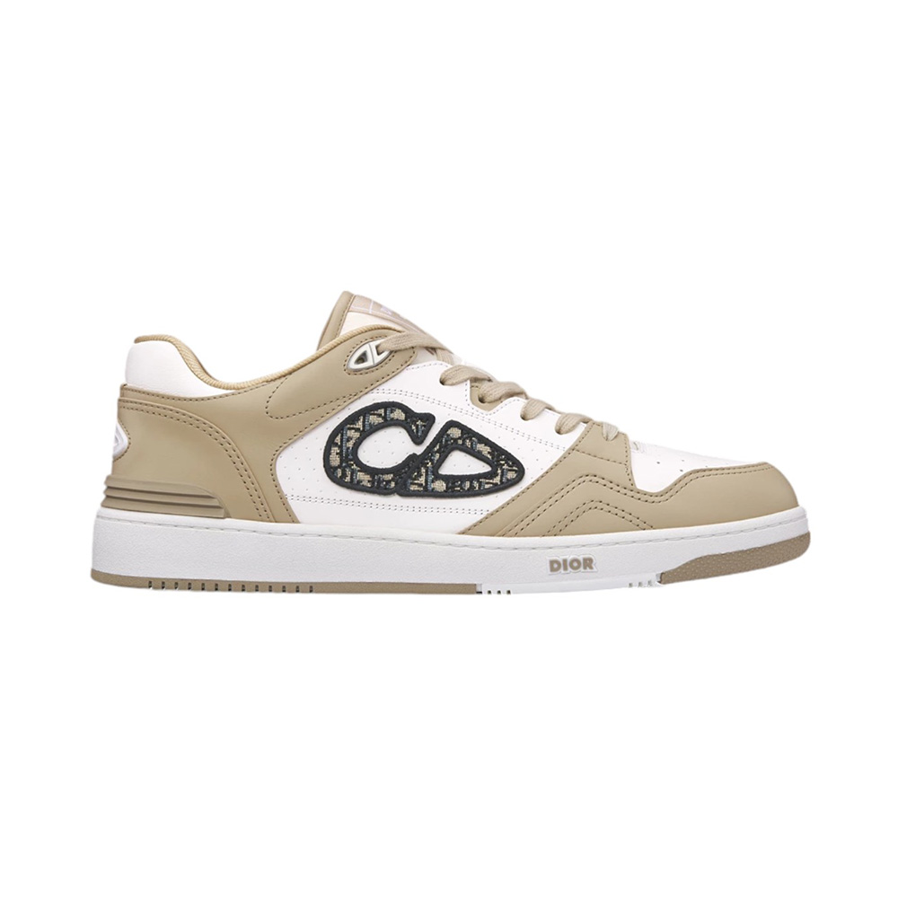 B57 Dior Mens Trainer Sepatu CHRISTIAN DIOR B57 CD OBLIQUE WHITE