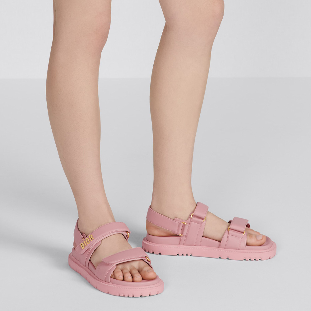 Christian Dior D'act Sandal Lambskin Pink – voilà.id
