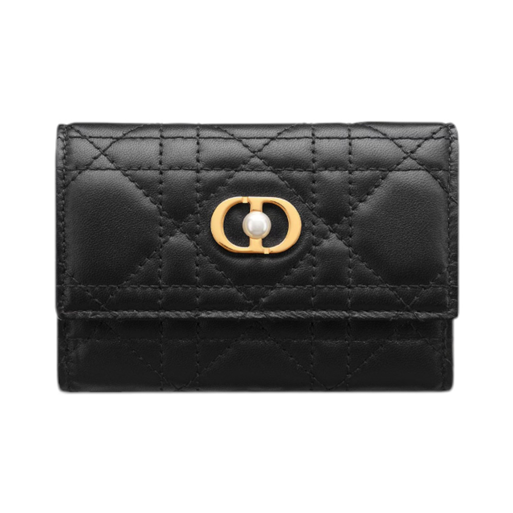 【無料郵送/関税込/正規品】 Dior Jolie Glycine Wallet Cannage Dior Jolie Glycine Wallet Powder Pink Cannage Lambskin | DIOR