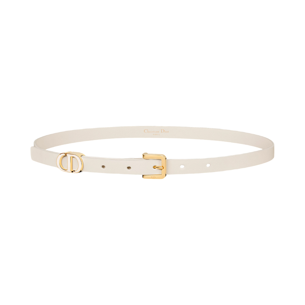 【DIOR】30 Montaigne Loop Belt カーフスキン ベルト 15mm 30 Montaigne Loop Belt Black Ultrasoft Calfskin, 15 MM | DIOR