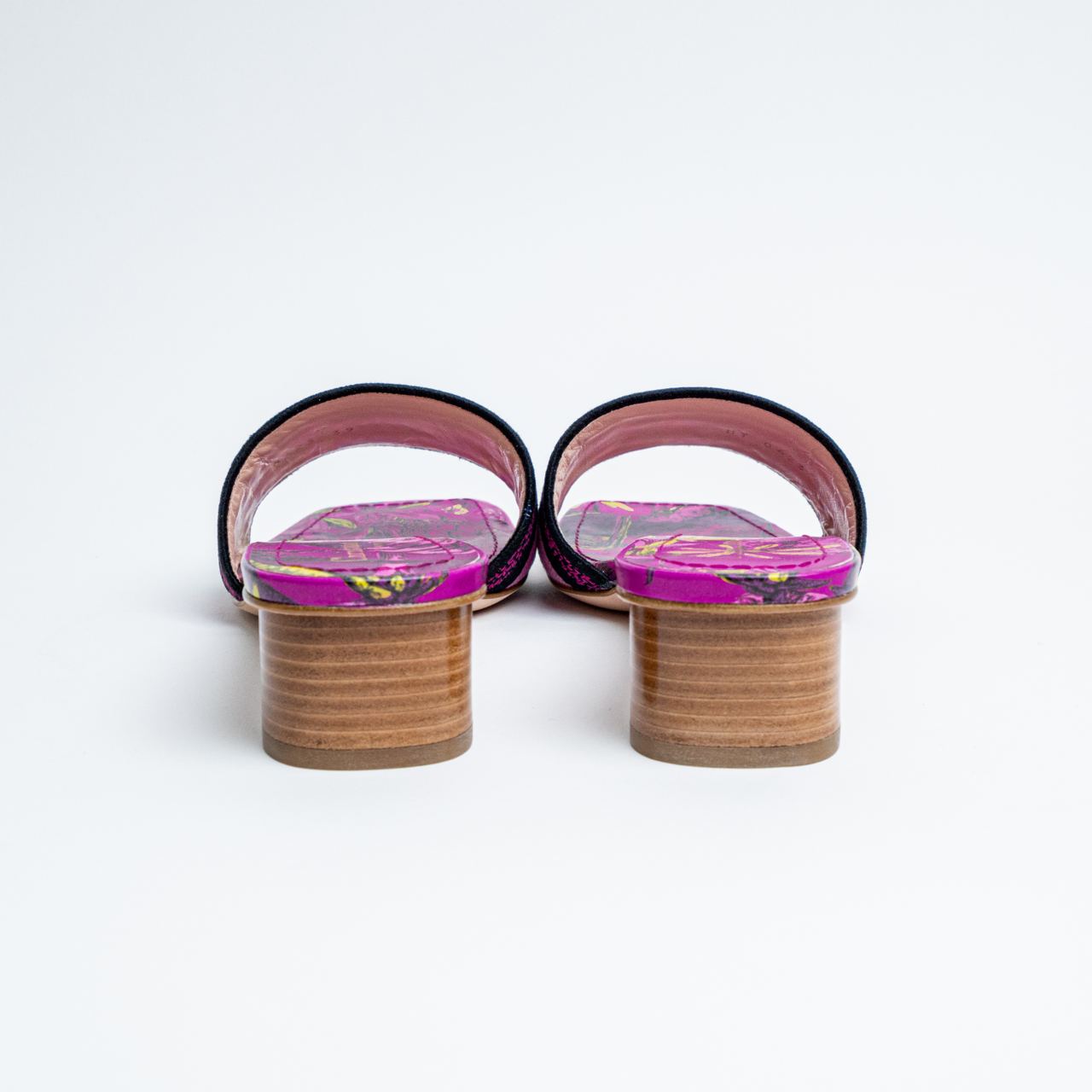 Dior｜SANDALS (KCQ902VOY 66P) Christian Dior Dway 35 Embroidered Cotton with Toile de Jouy