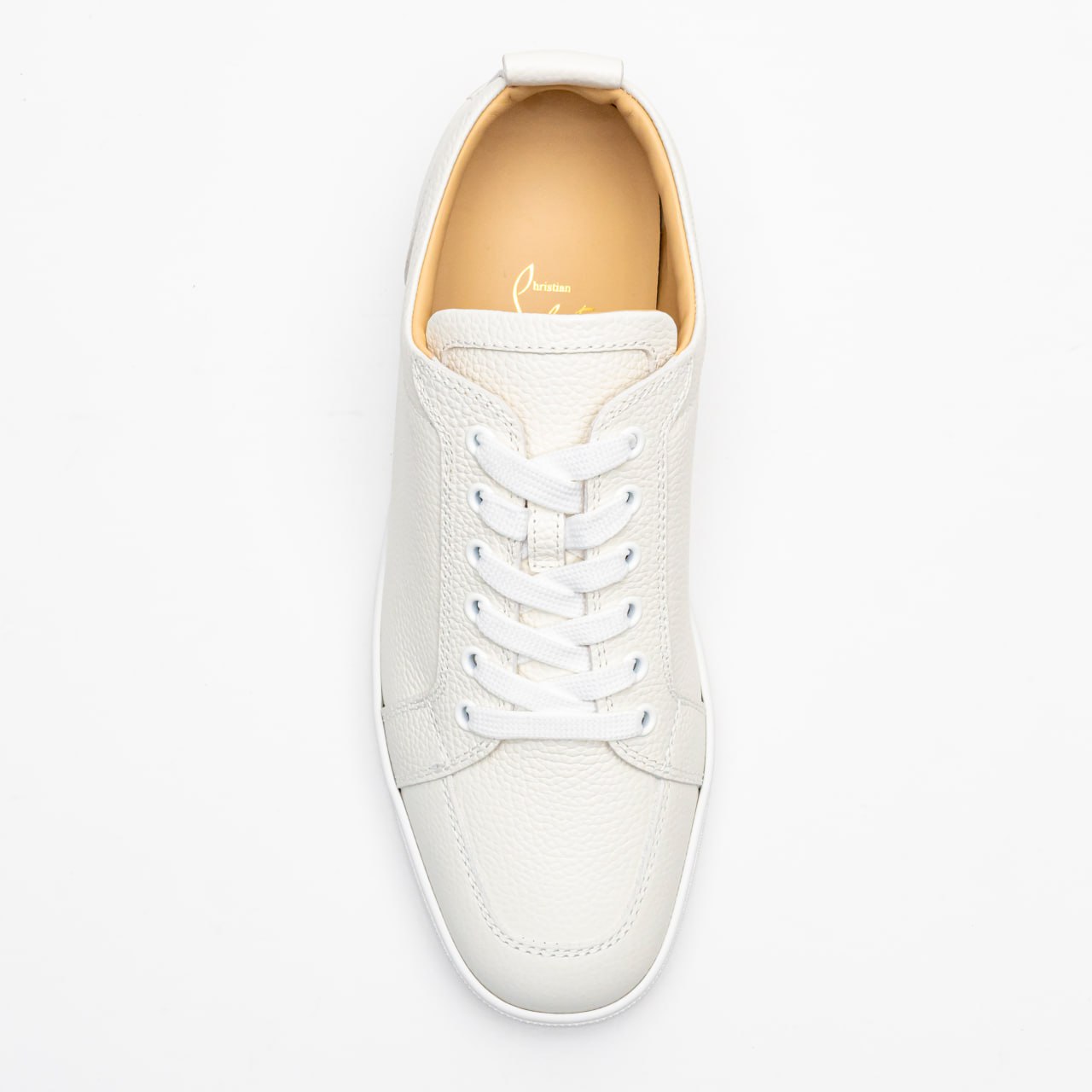 Rantulow Flat Low-Top Sneakers Latte