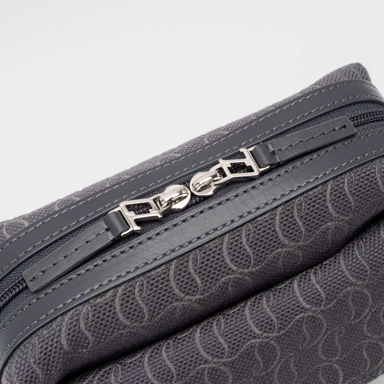 Christian Louboutin Zip N Flap Monogram Jacquard Messenger Christian Louboutin Zip N Flap Monogram Jacquard Messenger