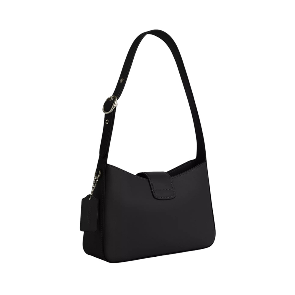 Coach★Eliza Shoulder Bag Leather Covered Closure CT853 Coach Eliza Shoulder Bag With Leather Covered Closure