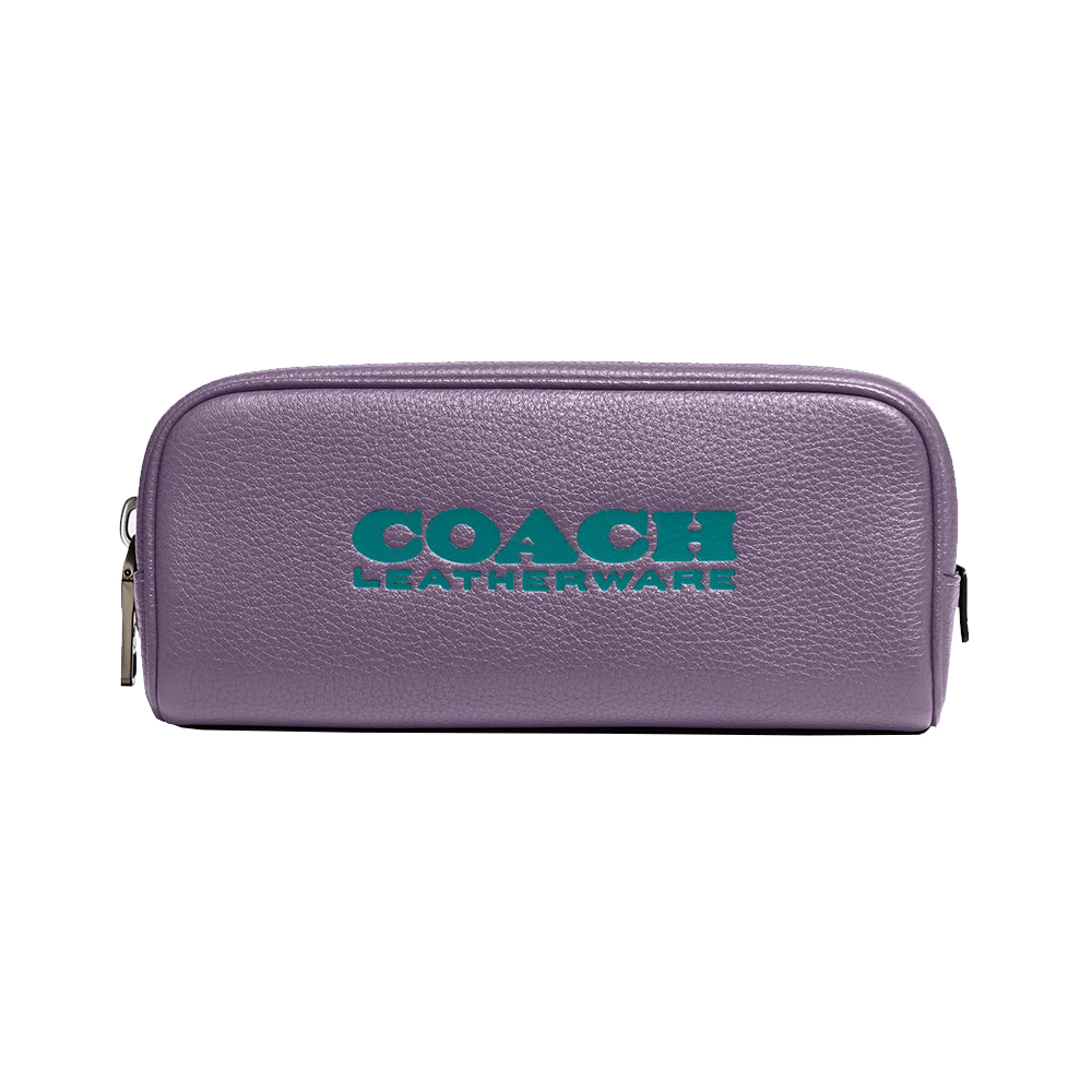 COACH Accessory Pouch Signature Purple COACH Good condition 