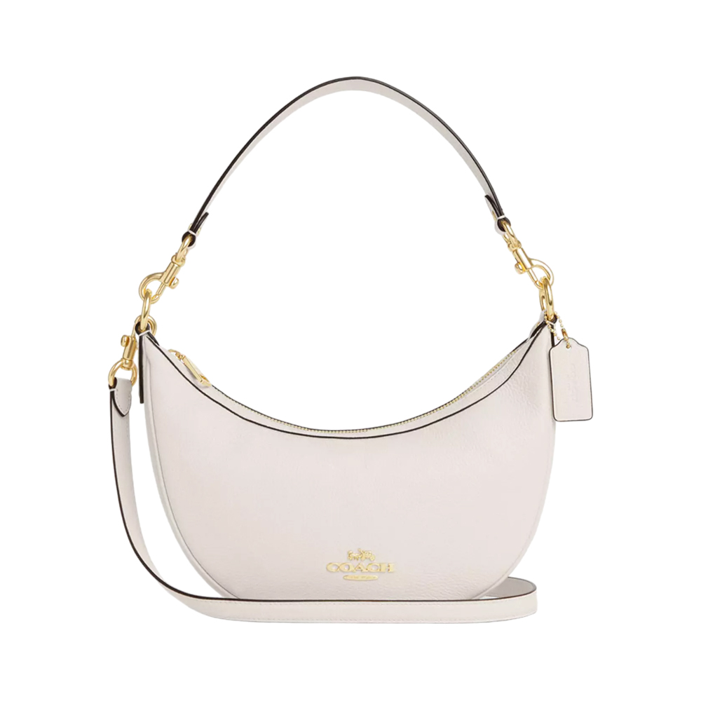 Aria Vegan Leather Minimalist Shoulder Bag For Women Versatile Style Structured Design Wide Strap Gold Tone Accents main image 0