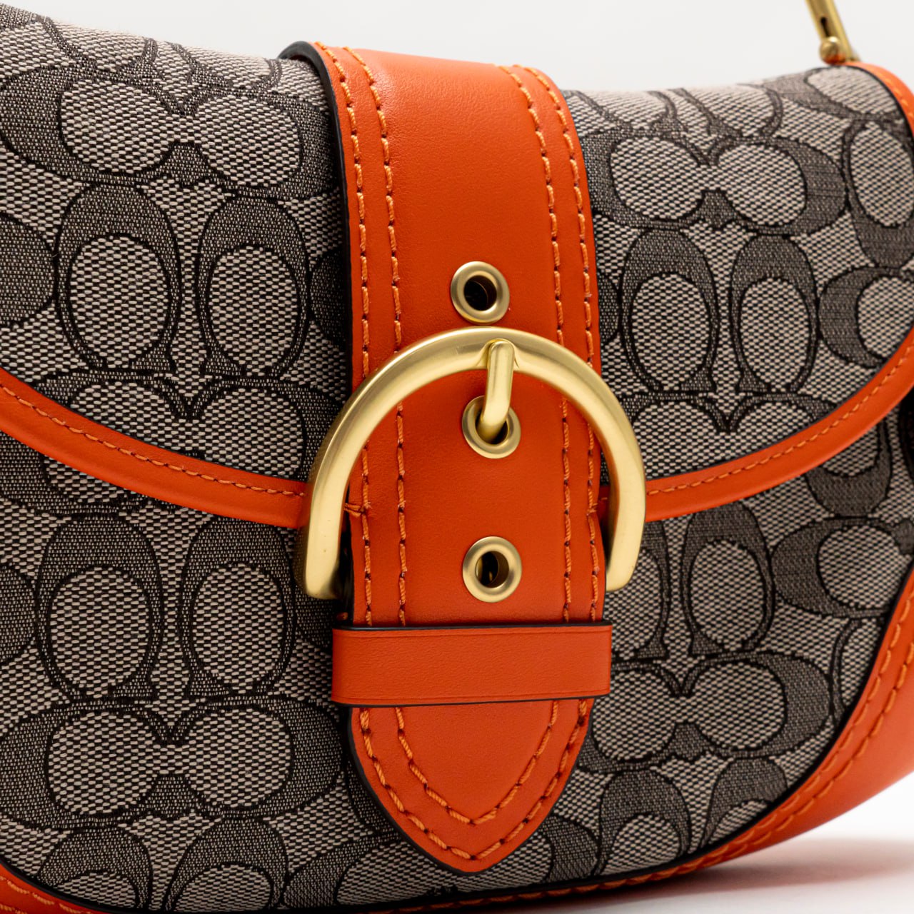 Coach Soho Bag in Signature Jacquard Sun Orange – voilà.id