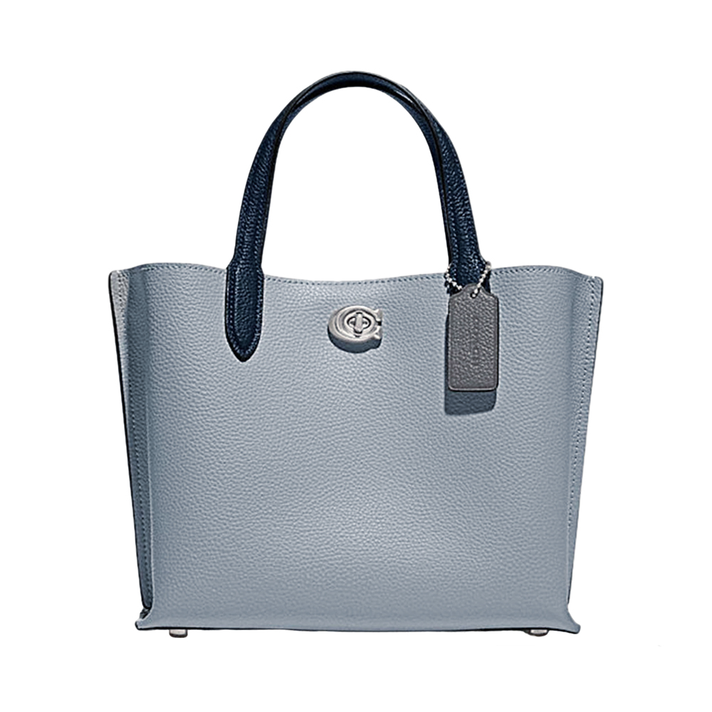 Coach Willow Tote 24 In Colorblock Grey/Multi – voilà.id