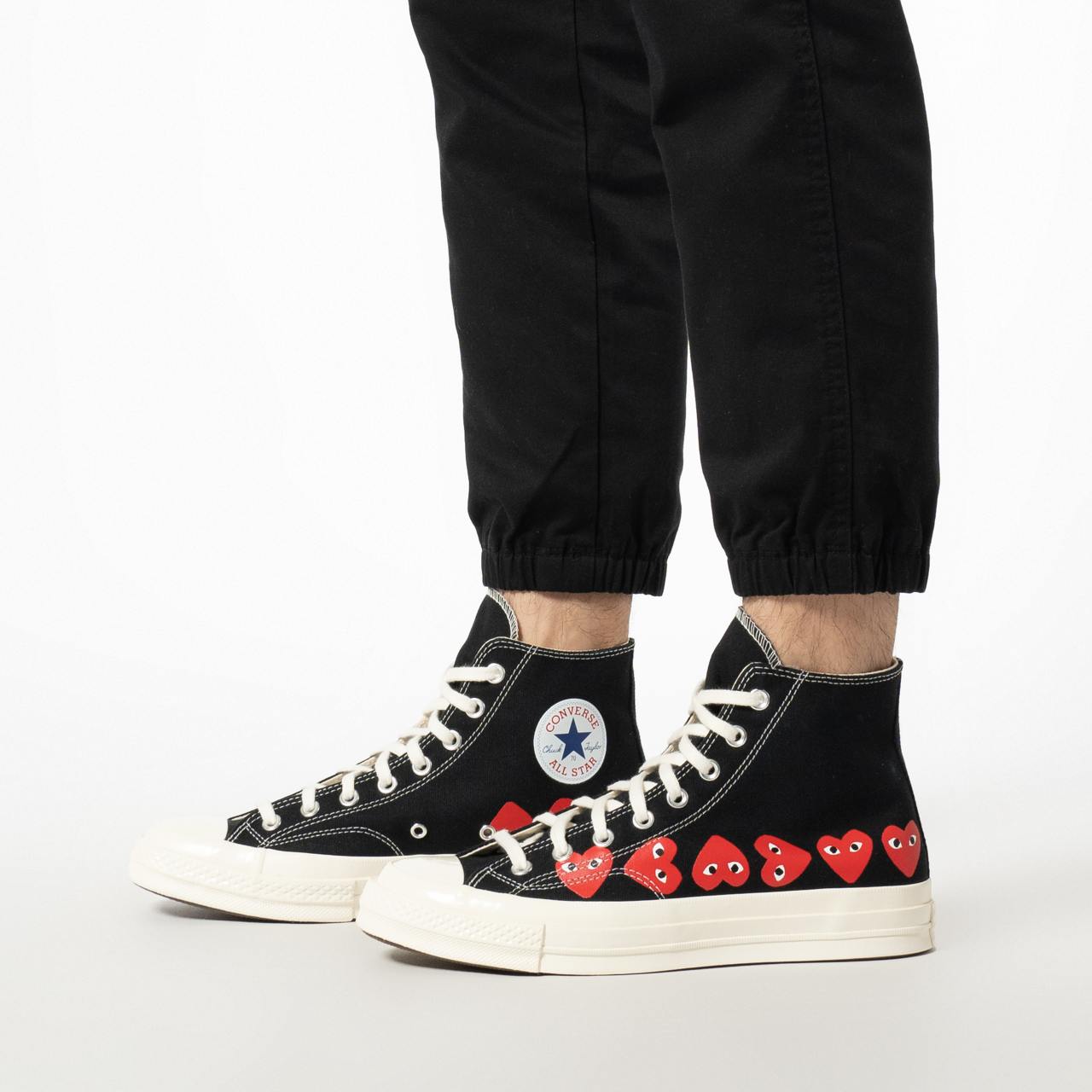 スニーカー COMME DES GARCONS Men Sneakers P1K127 BLACK Nike x Comme Des Garçon Sense 96 lace-up Sneakers | Black