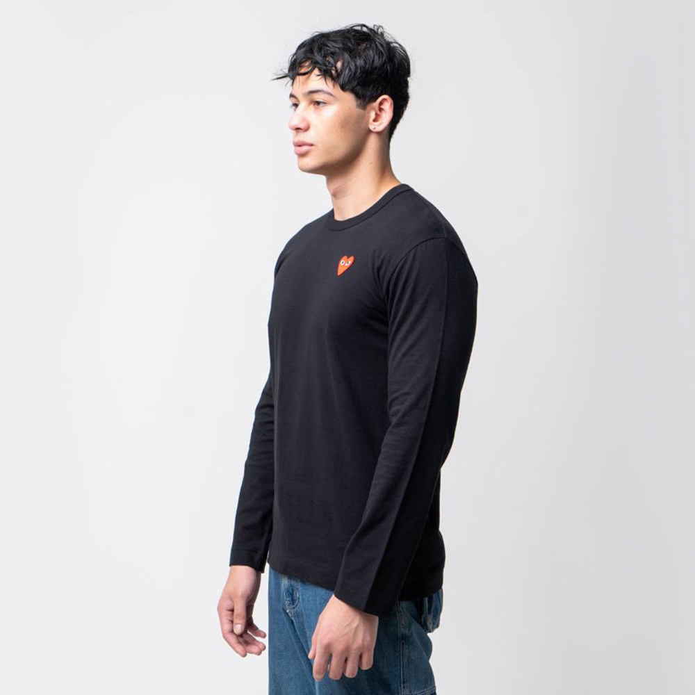 comme des garcons black tshirt