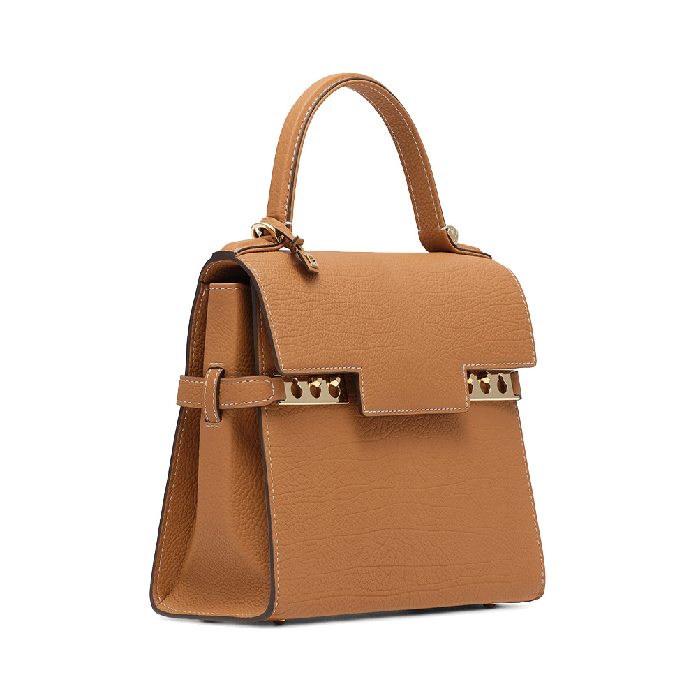 【関税込】DELVAUX★Tempete PM crispy calf bag Vegetal Ivory Delvaux Tempête PM Crispy Calf Leather Bag Vegetal Ivory Ghw