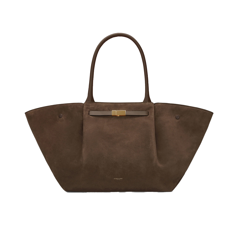 DeMellier The New York Suede Tote Bag Mocha – voilà.id