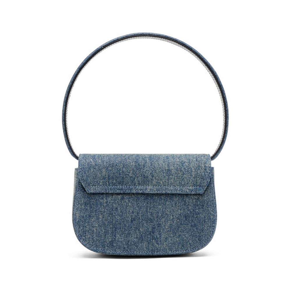 Diesel 1DR Iconic Solarised Denim Shoulder Bag Blue – voilà.id