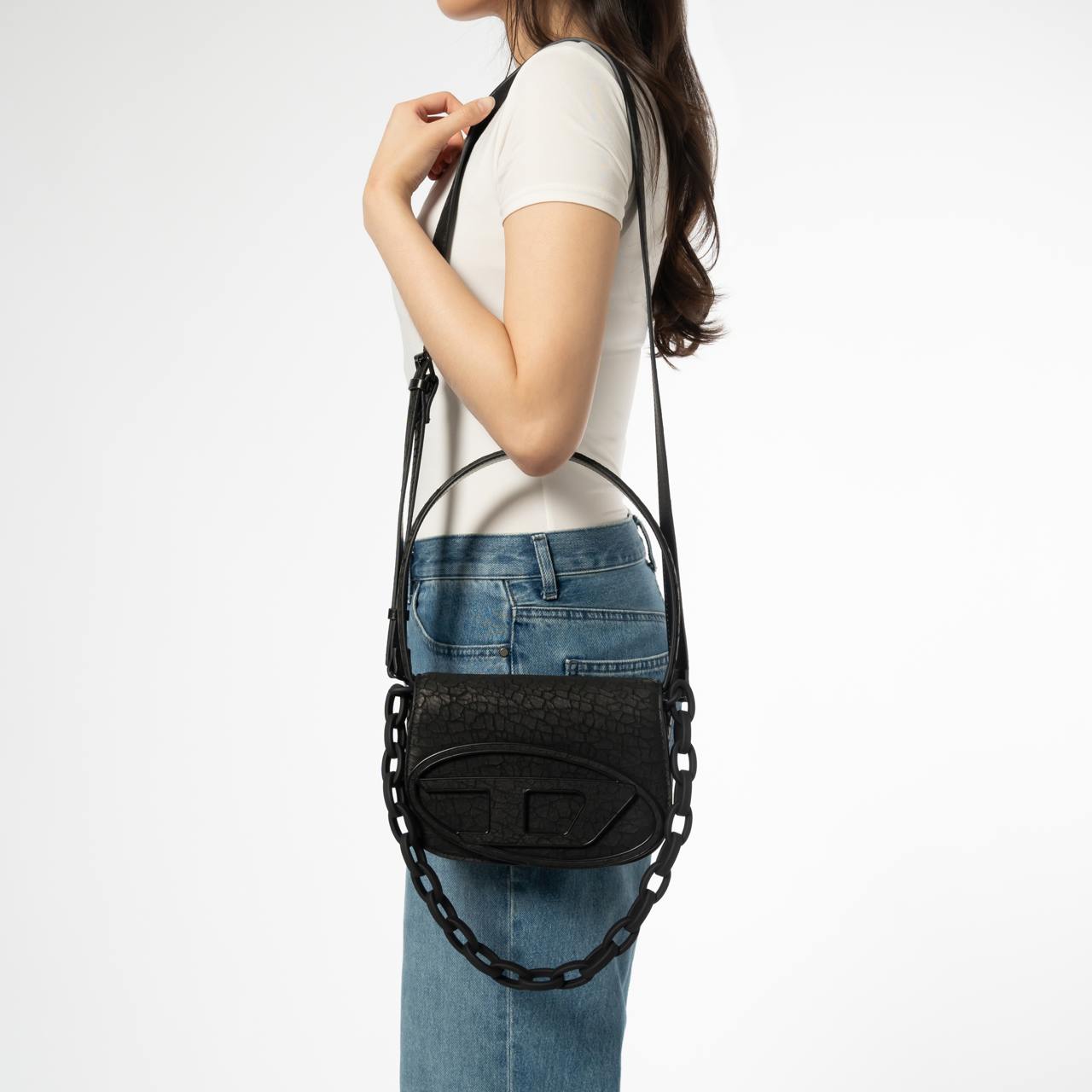 バッグ DIESEL 1DR Shoulder Bag Diesel 1DR shoulder bag for Women - White in UAE | Level Shoes