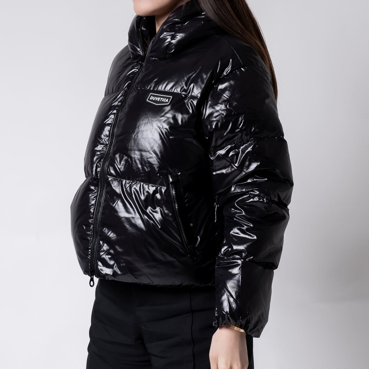 Duvetica Bellatrix Hooded Down Jacket White – voilà.id