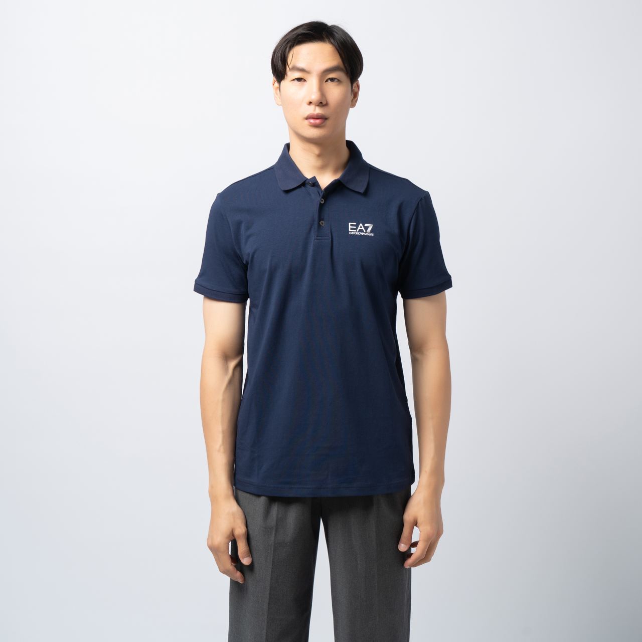 Tシャツ・カットソー EMPORIO ARMANI SS25 POLO (EM000852AF12955 FC188) EMPORIO ARMANI POLO ΜΠΛΟΥΖΑ EM000852 AF12955-FC188-BLACK