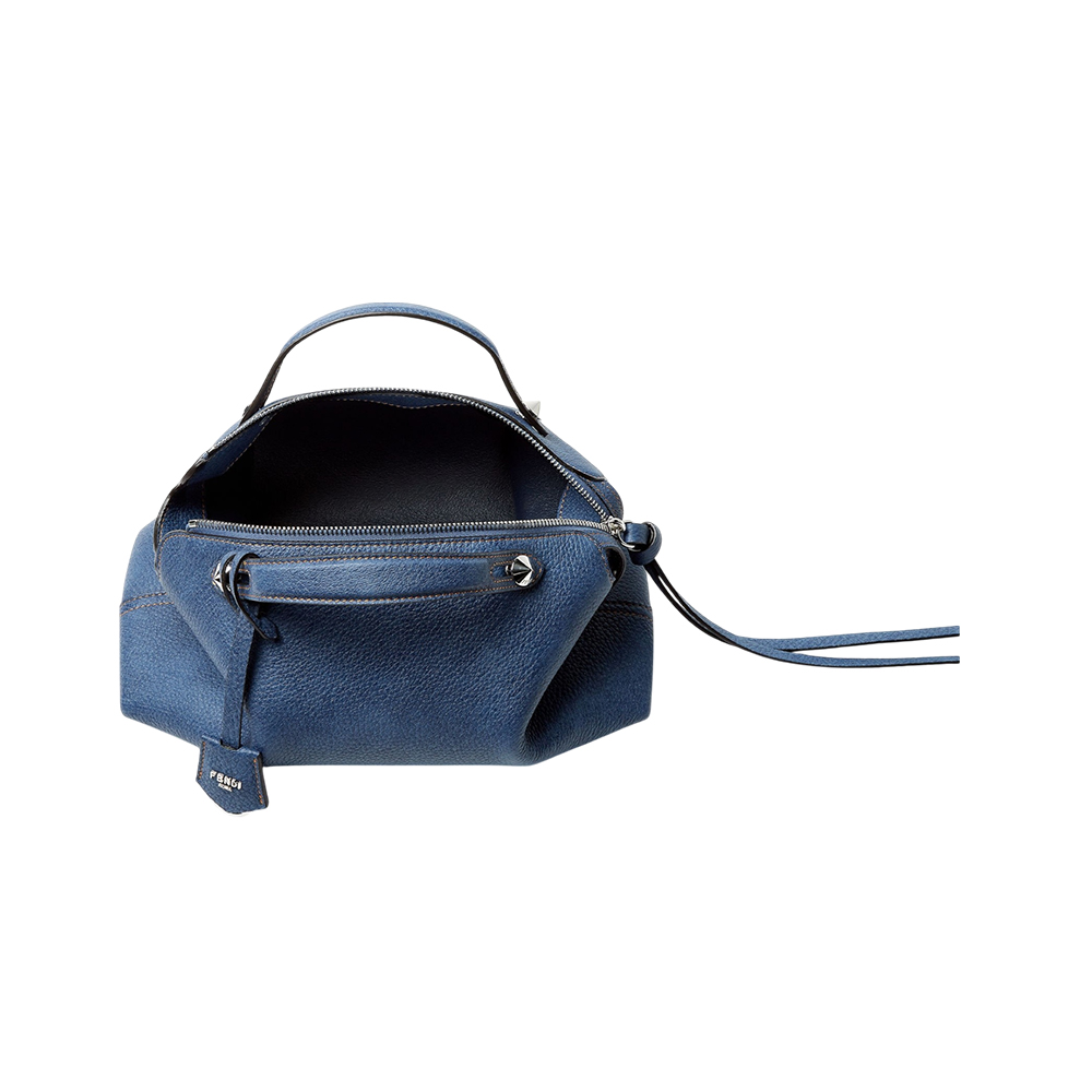 Fendi By The Way FF Soft Medium Leather Bag Denim Effect