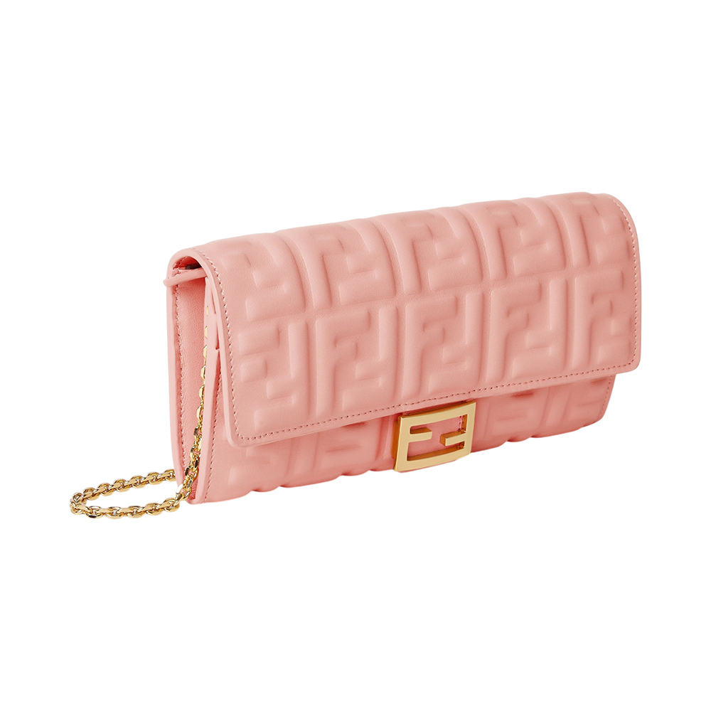 FENDI CONTINENTAL WALLET ライトピンク フェンディ 財布 FENDI