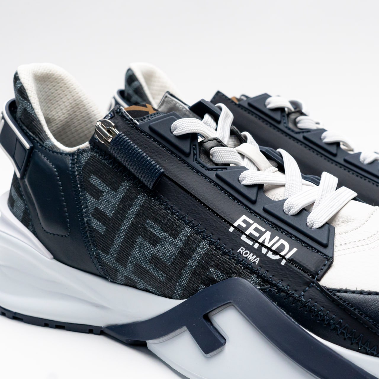 Fendi Flow Low Top Sneakers Blue – voilà.id Fendi Flow Low Top Sneakers Blue – voilà.id