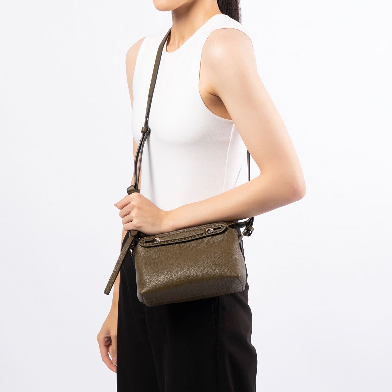 Fendi By The Way Selleria Mini 156 Handsewn Topstitches
