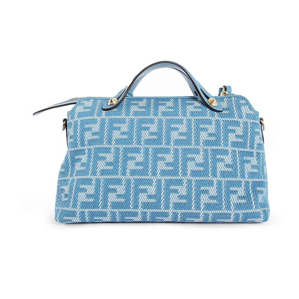 ショルダーバッグ・ポシェット Fendi By The Way Soft Medium Ff Jacquard Denim Crossbody Bag By The Way Soft Medium FF Jacquard denim crossbody bag FENDI