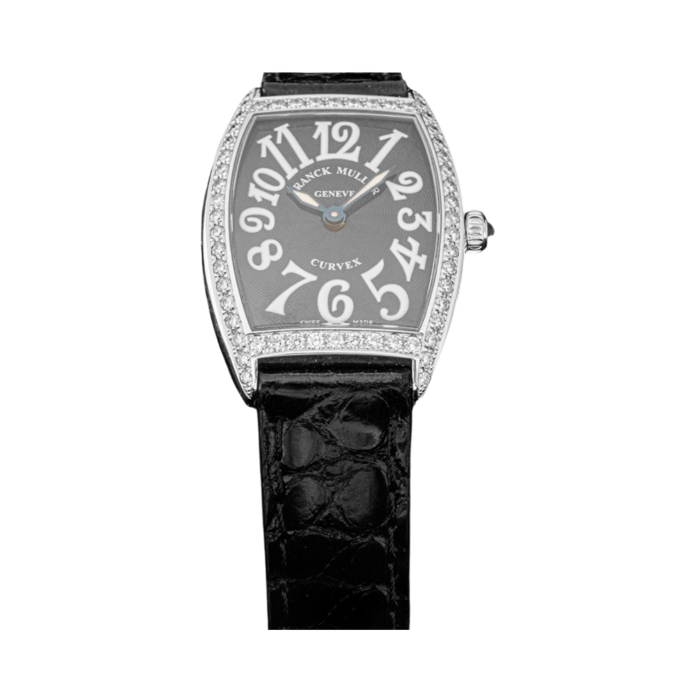 Franck Muller Cintree Curvex 1752 Steel Black Diamond