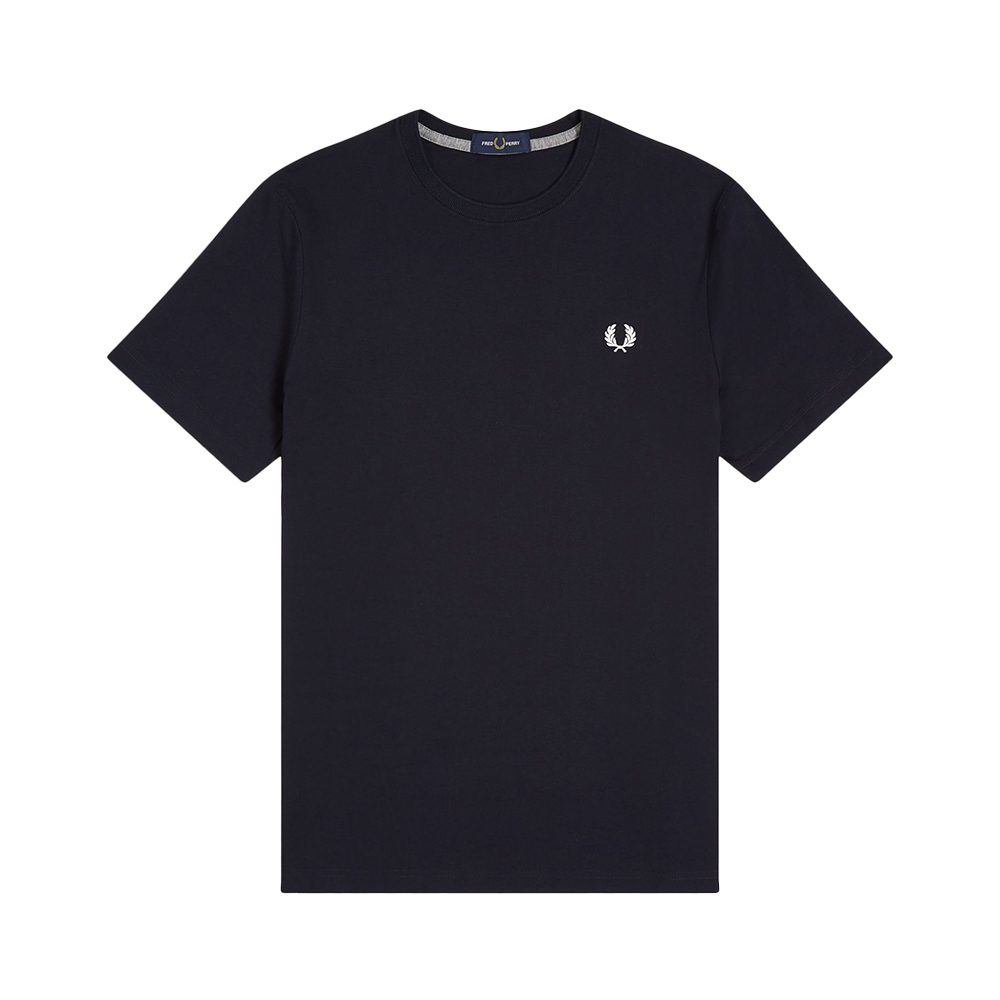 Fred Perry Crew Neck T-Shirt Black – voilà.id