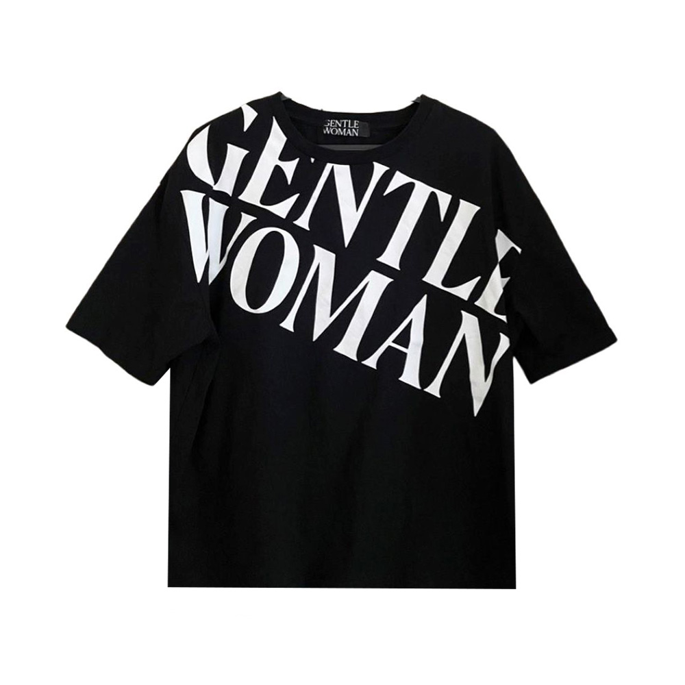 Gentlewoman GW Oversize T-Shirt Black – voilà.id