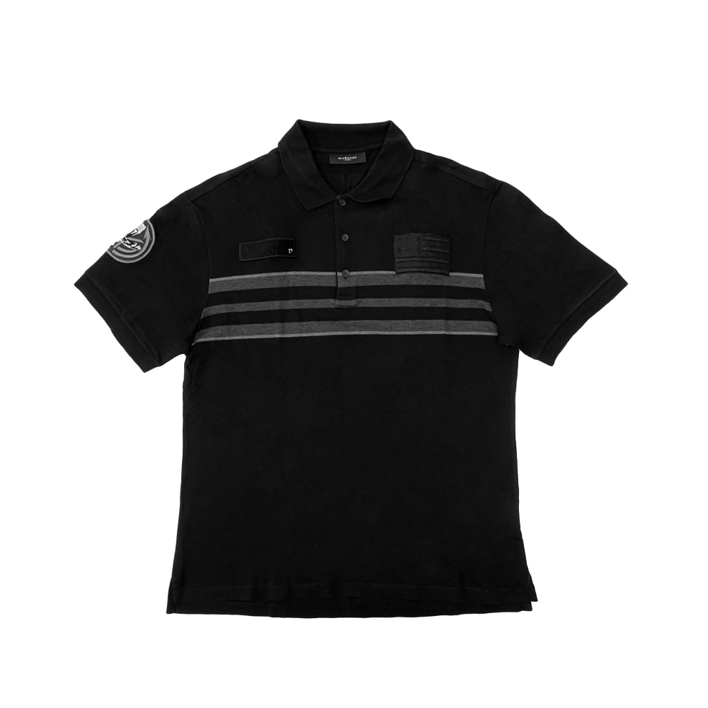 トップス GIVENCHY 16ss star polo shirt XS Givenchy star Polo Shirt black red Size XS | eBay