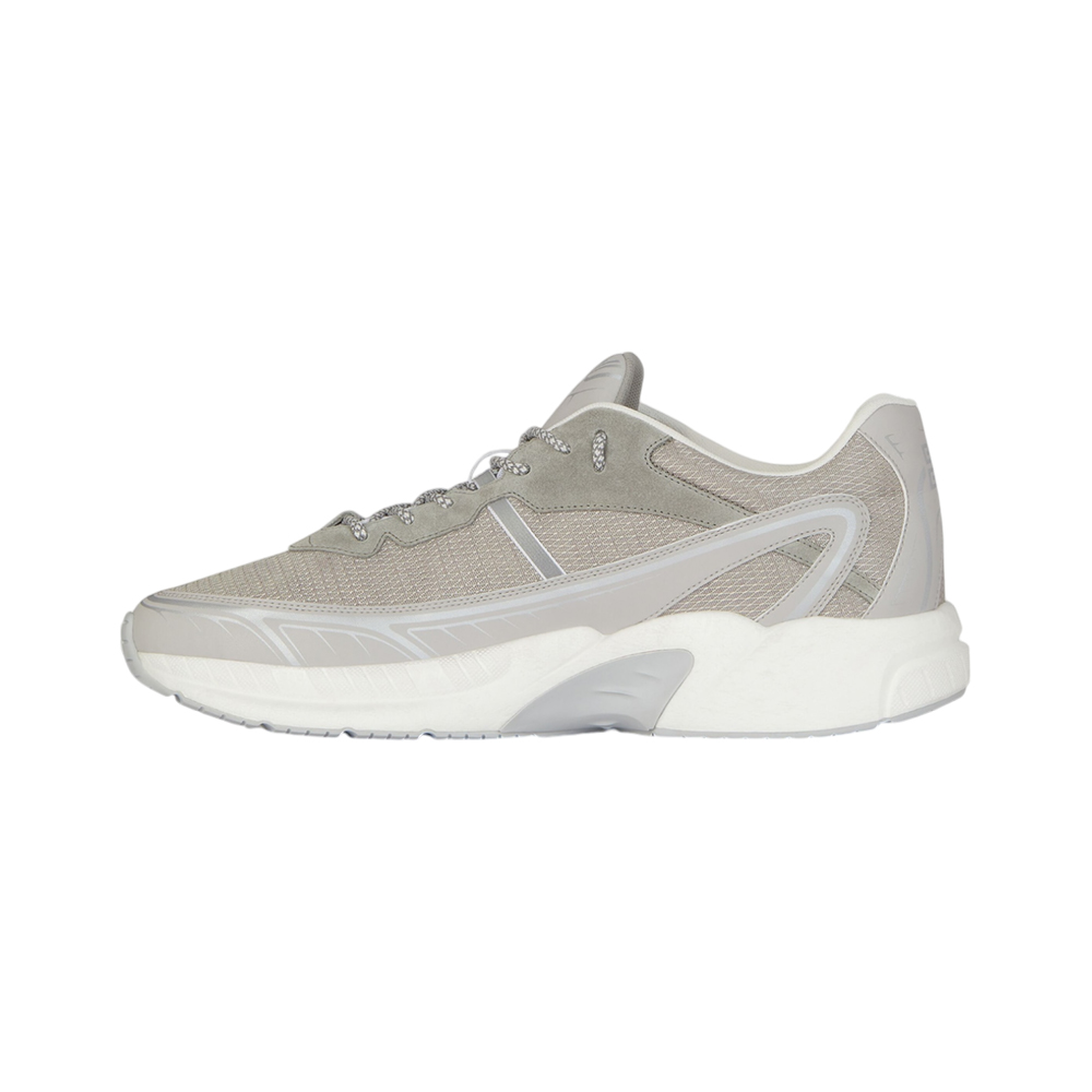 Givenchy NFNTY-52 Suede Mesh Low Top Sneakers Light Grey