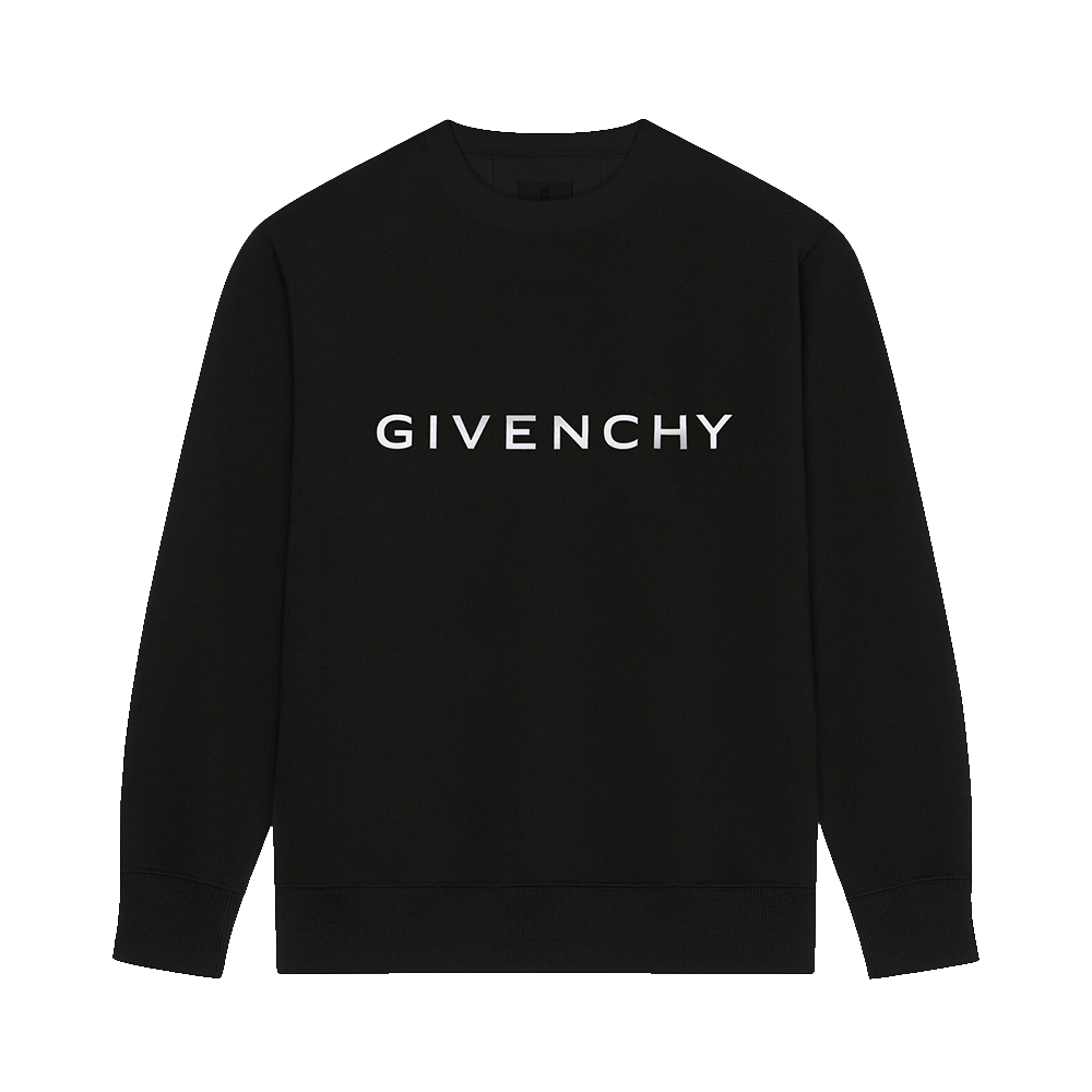 GIVENCHY 23SS ロゴプリント パーカー_BLACK GIVENCHY 23SS ロゴプリント パーカー_BLACK (GIVENCHY/パーカー