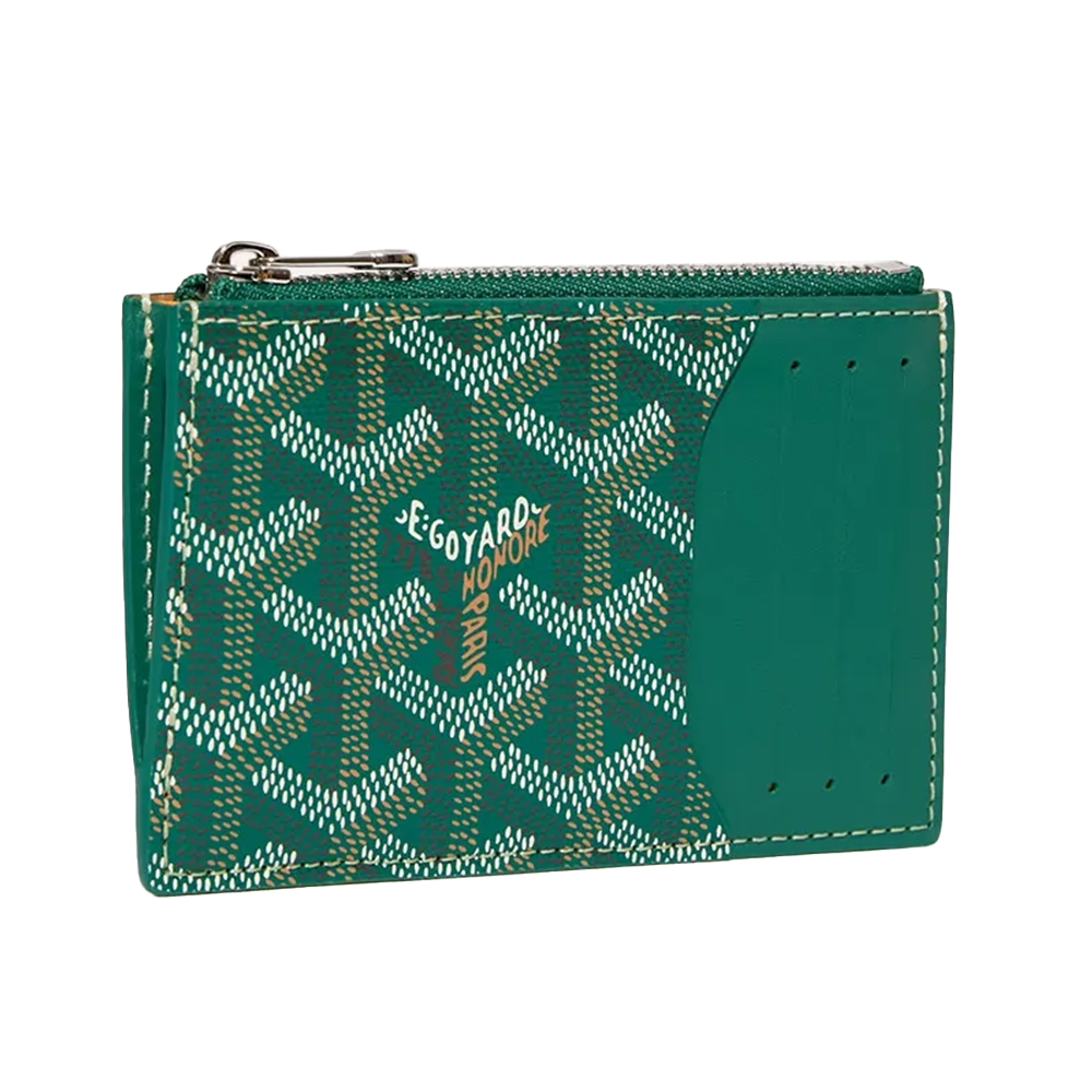 Goyard Bourbon Zipped Card Holder All Black – voilà.id