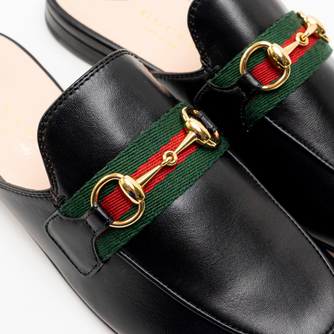 GUCCI｜MULES (629084 CQXM0 1060) WMNS) Gucci Princetown 'Black Gold' 629084-CQXM0-1060