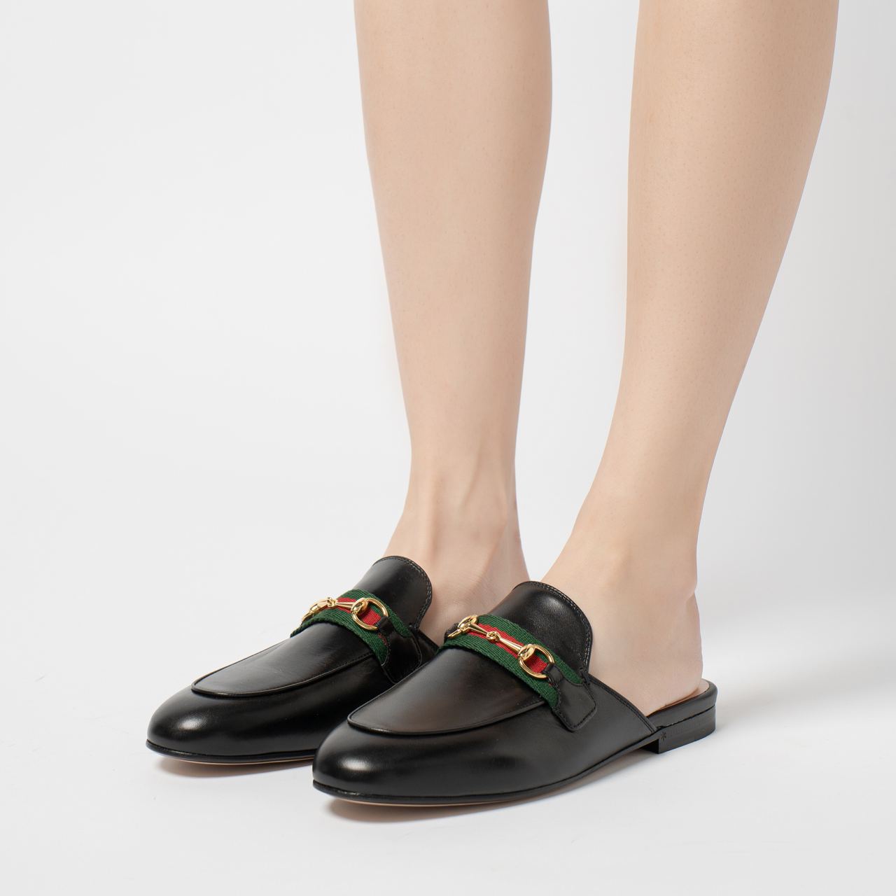 GUCCI｜MULES (629084 CQXM0 1060) Buy Gucci Wmns Princetown Leather Slipper 'Black' - 629084