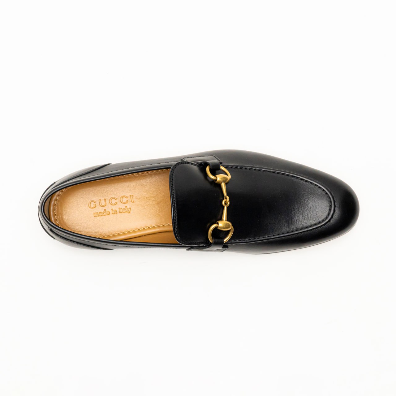 Gucci Jordaan Leather Loafers Black – - Main Image