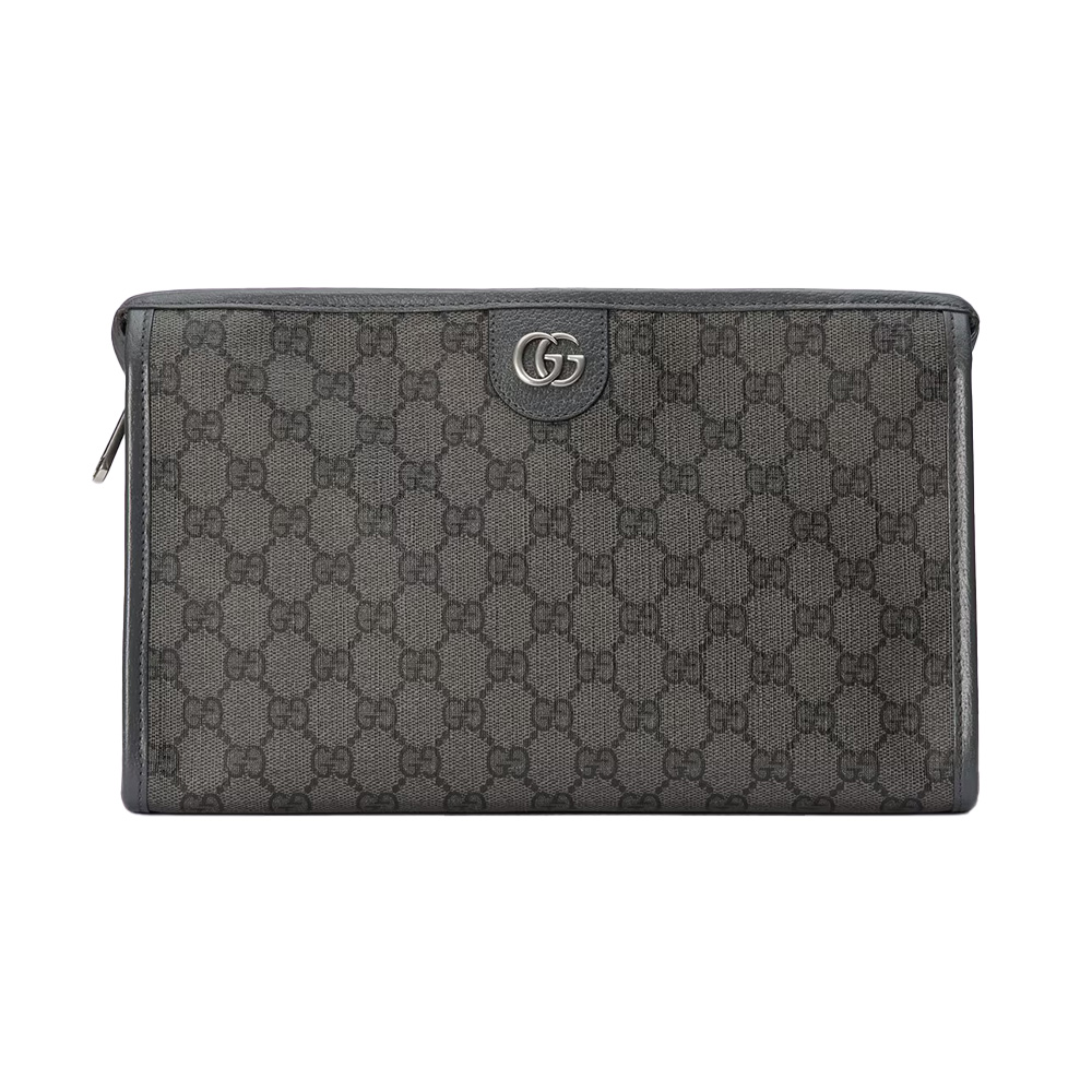 Gucci Ophidia GG Toiletry Case Grey Black – voilà.id