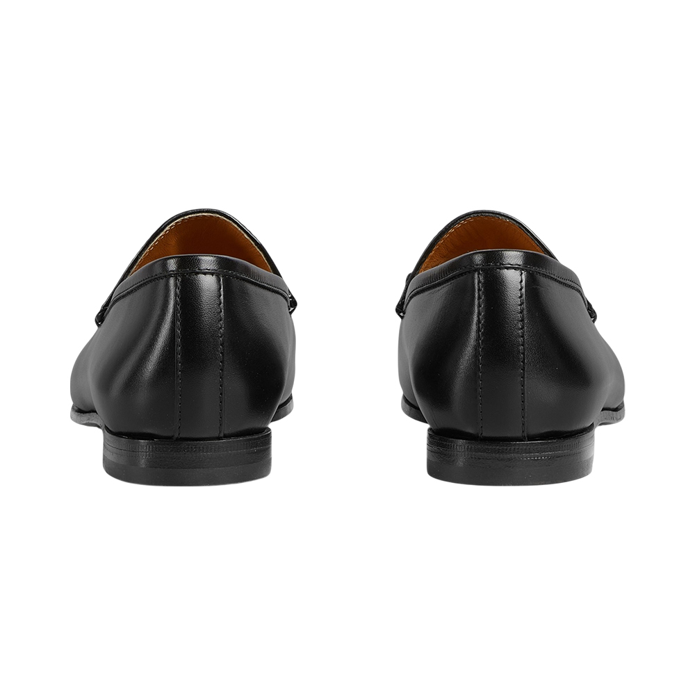 Gucci Jordaan Horsebit Loafers Leather Black – - Main Image