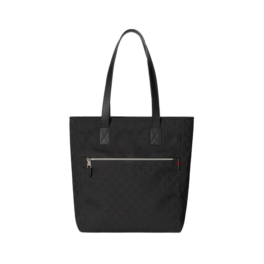 Gucci GG Canvas Medium Tote Bag Black –