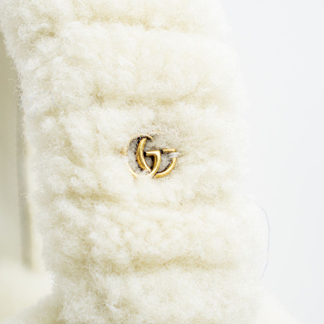 Gucci Double Ear Muffs Gucci Houndstooth Wool Earmuffs with Interlocking G – Gavriel.us main image 3