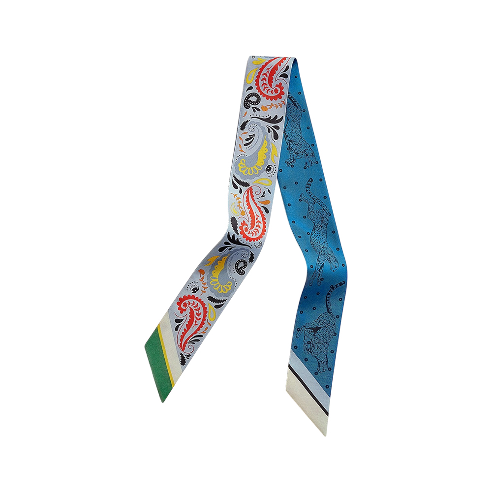 HERMES ツイリー Guepards Bandana Twilly 直営店包装 2024AW Guepards Bandana Twilly | Hermès USA