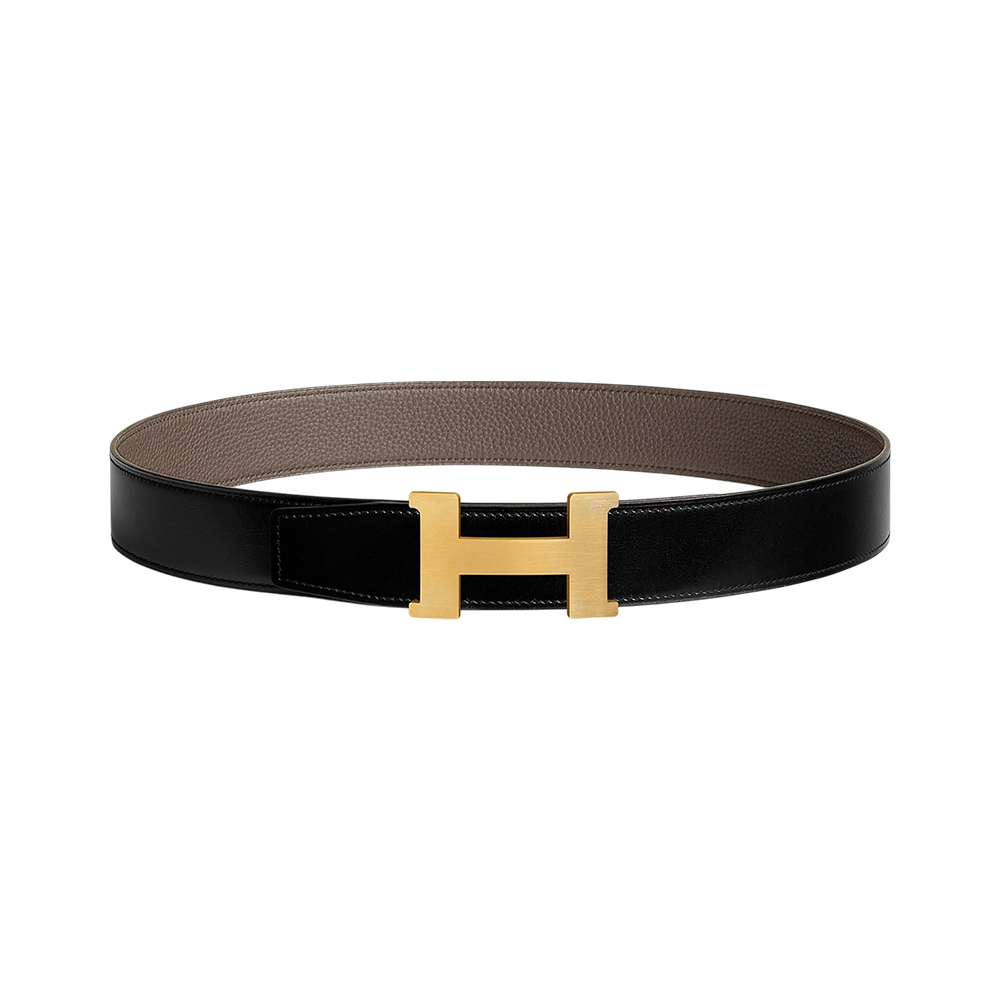 Tonight Color belt buckle & Reversible leather strap 38 mm | Hermès UK