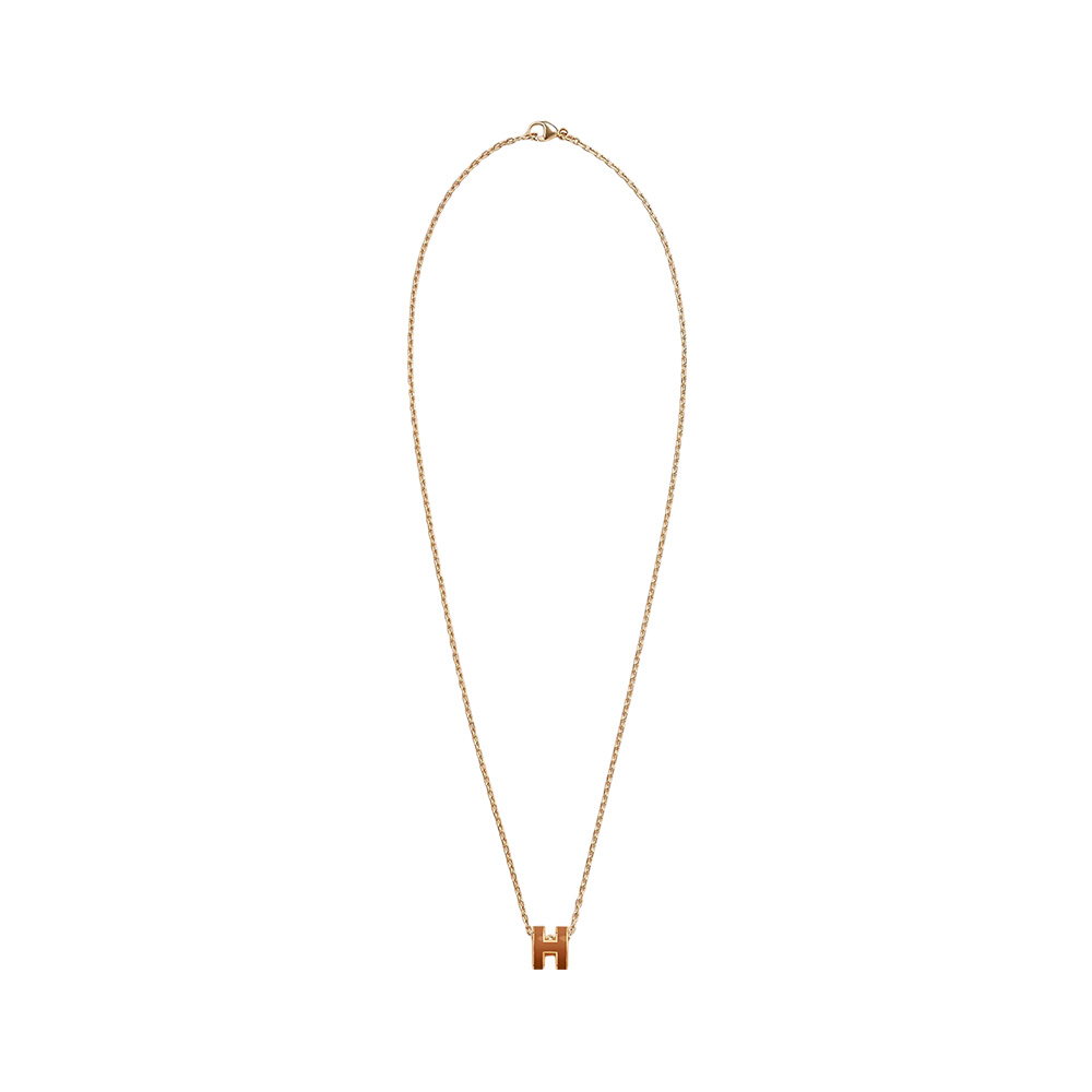 \"国内入手不可！\"【HERMES】Goldチェーン☆人気 Mini Pop H Mini Pop H pendant | Hermès USA