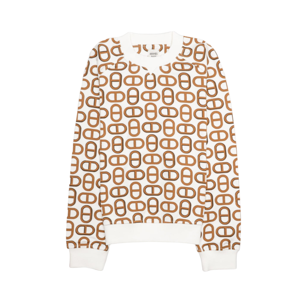 ＊大人気＊【HERMES】ドレス Chaine d'Ancre プリント シャツ 大人気＊【HERMES】ドレス Chaine d'Ancre プリント シャツ