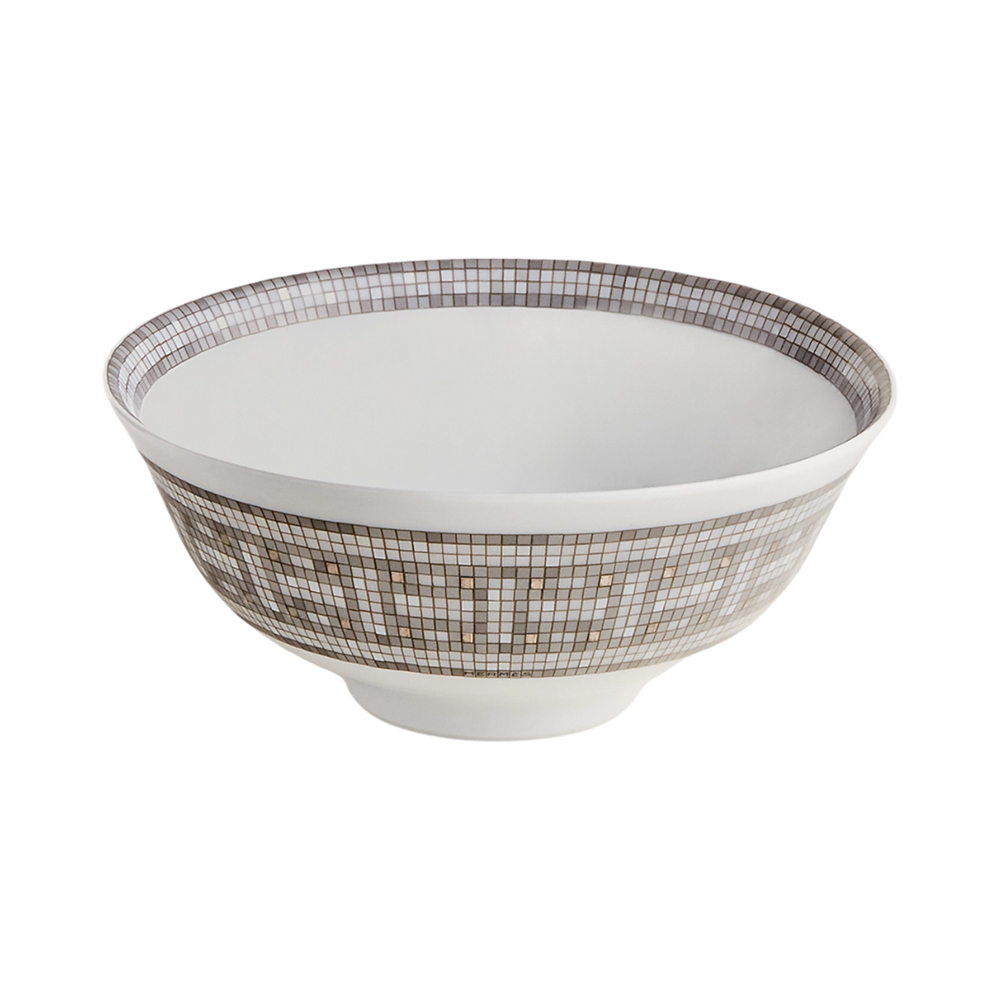 Hermès Mosaique au 24 Platinum Soup Bowl – voilà.id