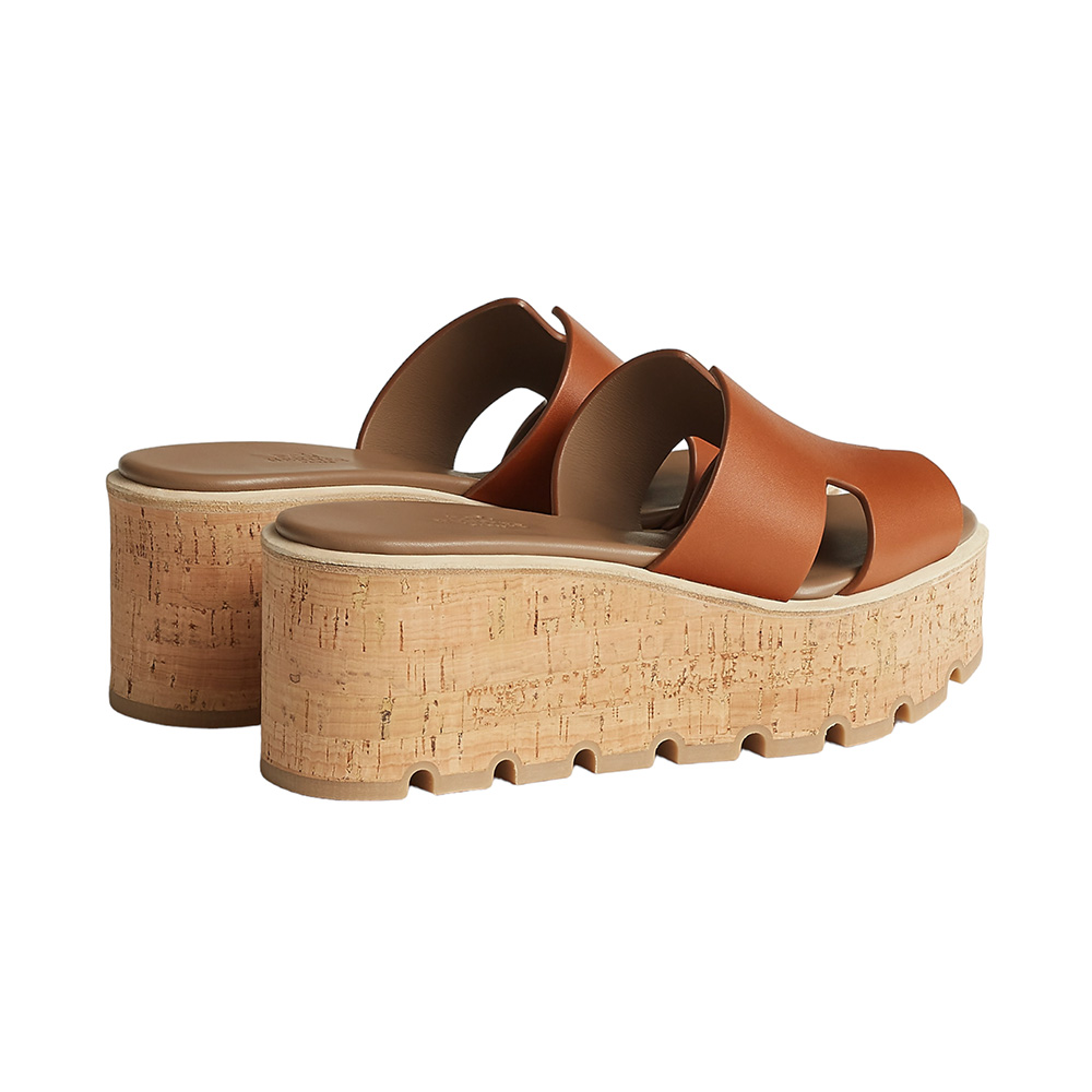 Hermes Eze 30 sandal（エゼ サンダル）厚底 スタイルアップ NIB HERMES Eze 30 Sandal Platform Heel Oran Oasis Joy Heden