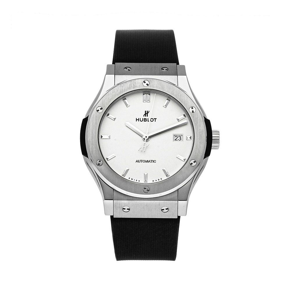Hublot Classic Fusion 38 White Opalin Titanium