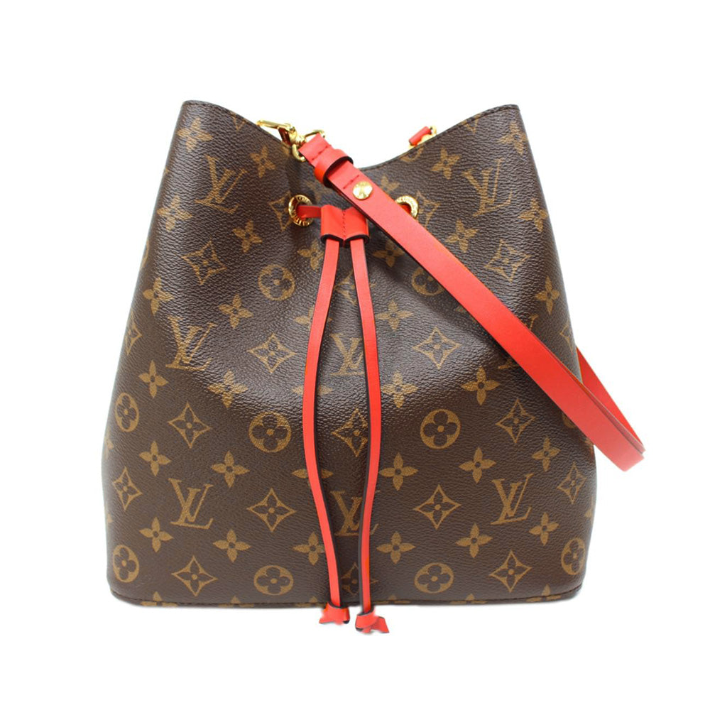 Louis Vuitton NéoNoé MM Monogram Bucket Bag Coquelicot – voilà.id