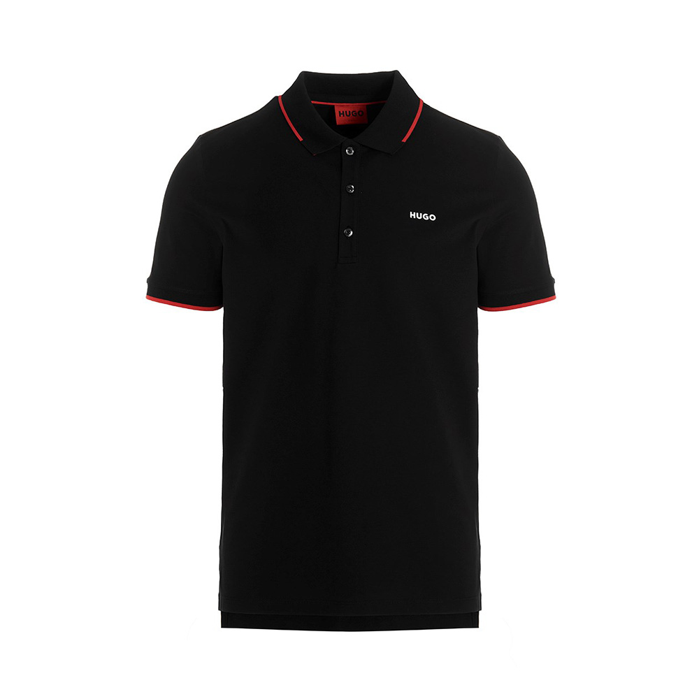 Tシャツ・カットソー Hugo Boss FW22 POLO WITH LOGO (50476933_10241785654) BOSS - Oxford-cotton-piqué polo shirt with logo detail