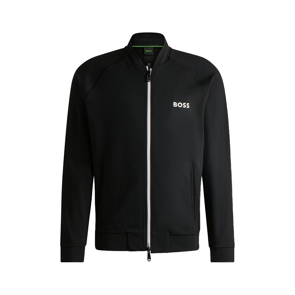 Mahbob Samoo Hugo Boss Samoo MB Zip-Up Sweatshirt Black – voilà.id