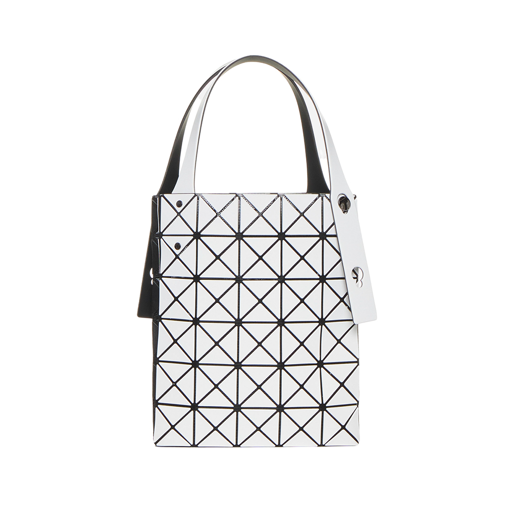 Issey Miyake Duo Mini Tote Bag White Black 5x6 voilà.id